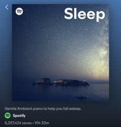 Spotify sleep Meme Template