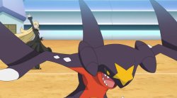 cynthia and her garchomp Meme Template