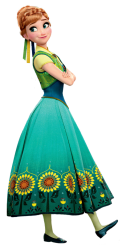 PNG Anna Frozen Fever Meme Template