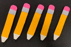 5 pencils Meme Template