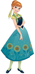 Anna (Frozen Fever) Meme Template