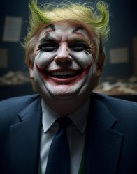Donald Trump Joker face laughing MAGA Meme Template