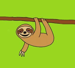 fried sloth Meme Template