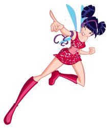 winx club Musa 1 season charmix base HD Meme Template