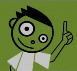 Windows 98 Green Boy Meme Template