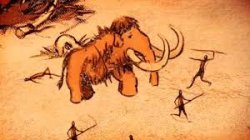 Cave men killing Mammoth Meme Template