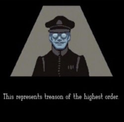 Treason of the highest order Meme Template