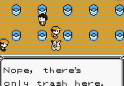 "nope there's only trash here" Meme Template