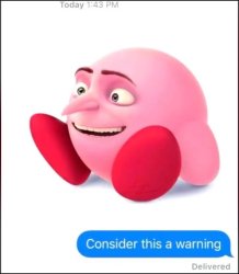 warning grurbo Meme Template