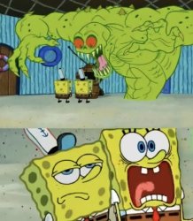 Spongebob Monster Meme Template