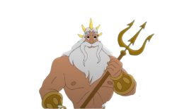 king triton Meme Template