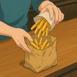 It puts the fries in the bag Meme Template