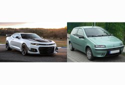 Nice Car vs Shitty Car Meme Template