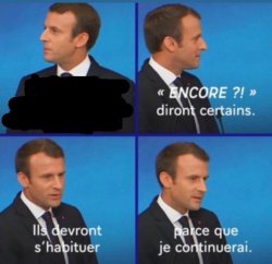Encore Macron Meme Template