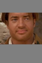 Brendan Fraser stare (with space) Meme Template