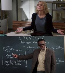 The Good Place - Plato Meme Template