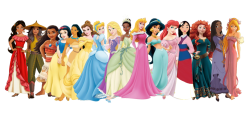 The Sixteen Whole Group of Princesses Meme Template