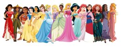 The Sixteen Whole Group of Princesses Meme Template