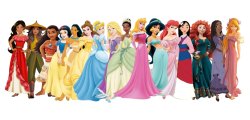 The Sixteen Whole Group of Princesses Meme Template