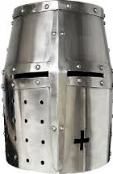 Crusader Helmet Meme Template