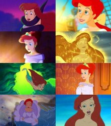 princess ariel (the little mermaid 2) Meme Template