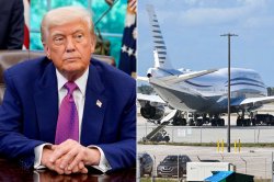 Trump plane Meme Template