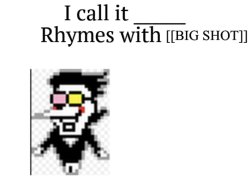 I call it____ spamton version Meme Template