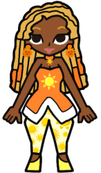 Sunny Kibiru The Galactic Galaxian Sunlight Warrior Meme Template