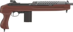 M1 Iver Johnson Enforcer Meme Template