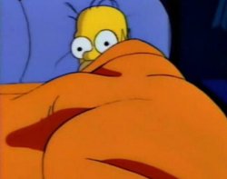 Homer Scared Meme Template