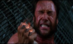 Wolverine-Ouchie Meme Template