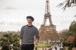 French Chad Meme Template