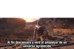thanos Meme Template