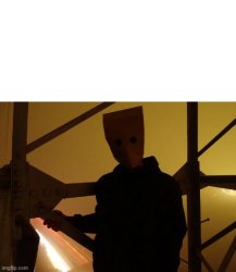 Creepy Mono Meme Template