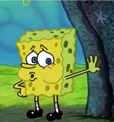 Relieved SpongeBob Meme Template