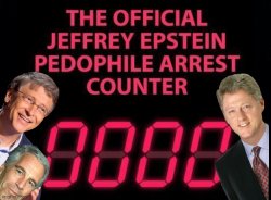 Epstein Pedo Arrest Counter Meme Template