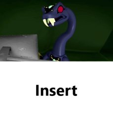 Pythor Reacts To Meme (Blank Template) With Computer Meme Template