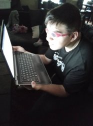 Goggles Computerboy Meme Template