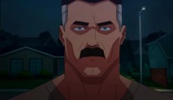 Omni man sigma stare Meme Template
