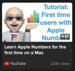 Apple Numbers Meme Template