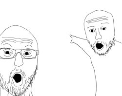 Two Guys Pointing Meme Template