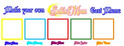 Make your own Sailor Moon Cast Meme Meme Template