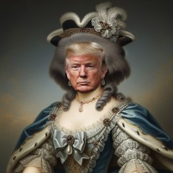 Donald Antoinette Meme Template