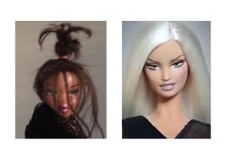 barbie before and after Meme Template