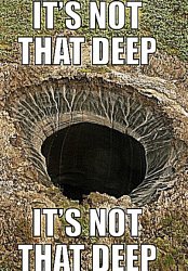 It’s not that deep Meme Template