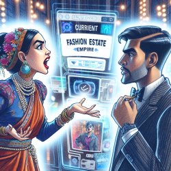fashion designer yelling at a customer for not using the right f Meme Template