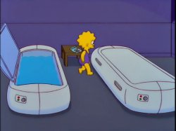 The Simpsons Sensory Deprivation Tanks Meme Template