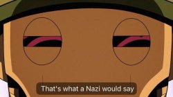 GI Robot sounds like what a nazi would say Meme Template