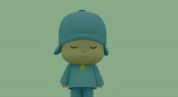 Pocoyo sleeping Meme Template