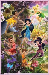 Disney Tinker Bell - Pixie Games Poster Meme Template